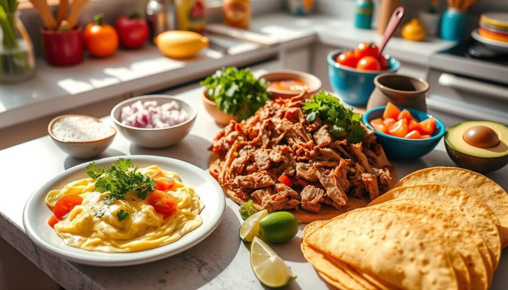 Carnitas Breakfast Ingredients