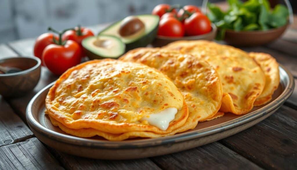 Colombian Arepas with Cheese