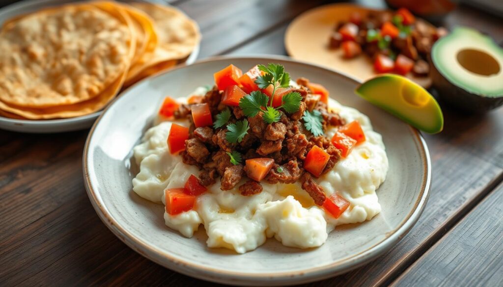 carnitas breakfast recipe with eggs