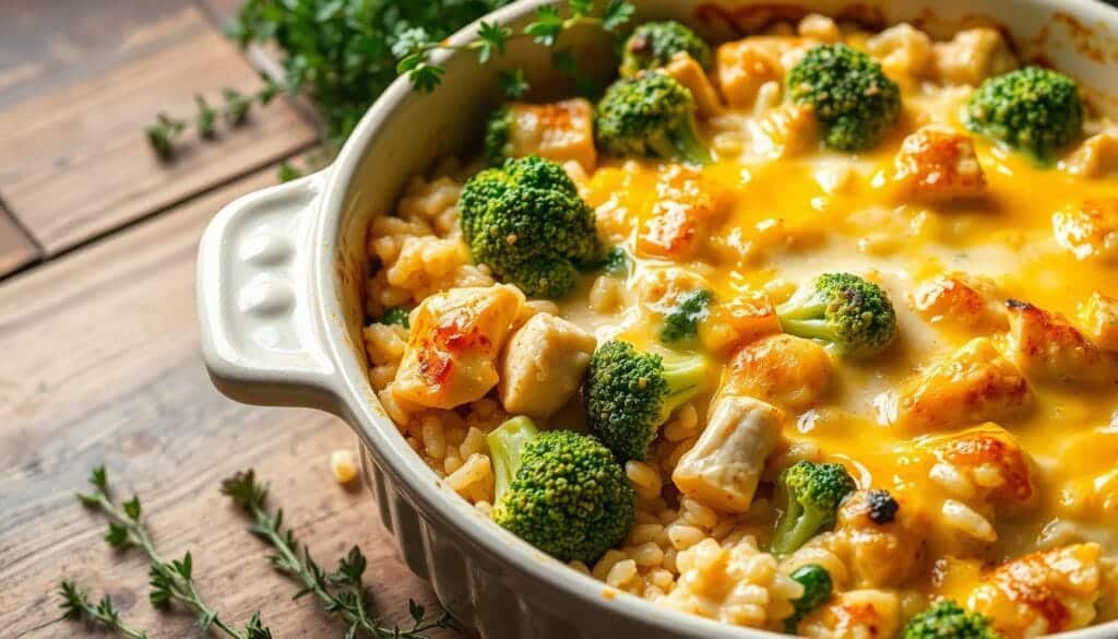 chicken broccoli rice casserole