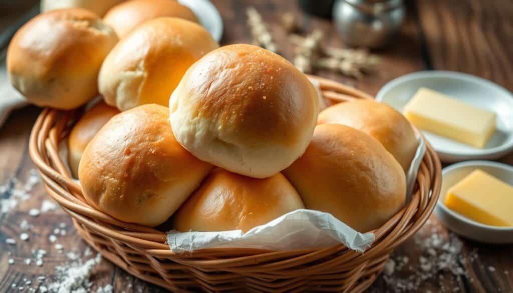 dinner roll recipe no yeast