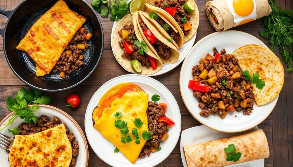 ground beef breakfast recipes