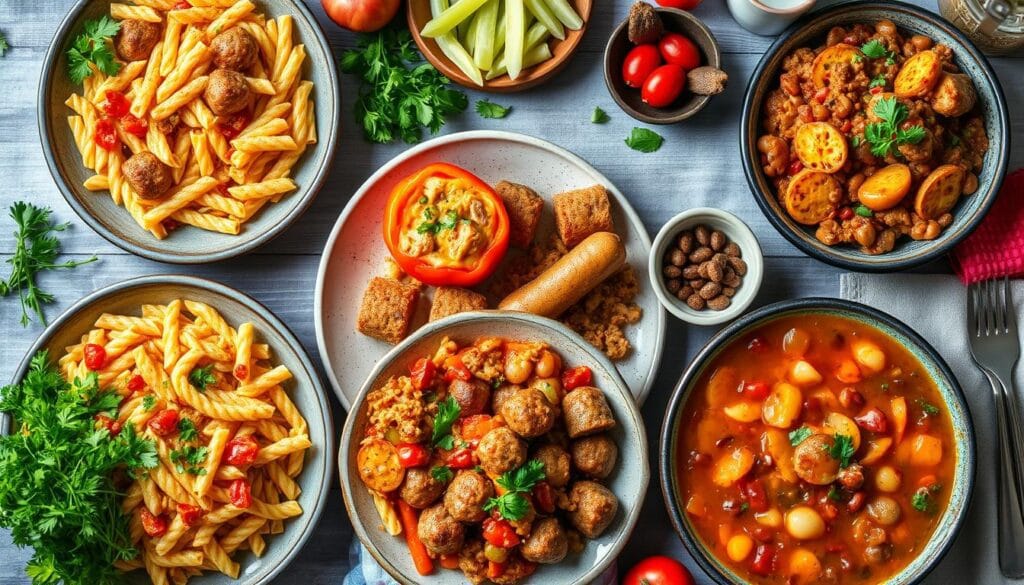 ground sausage recipes for dinner
