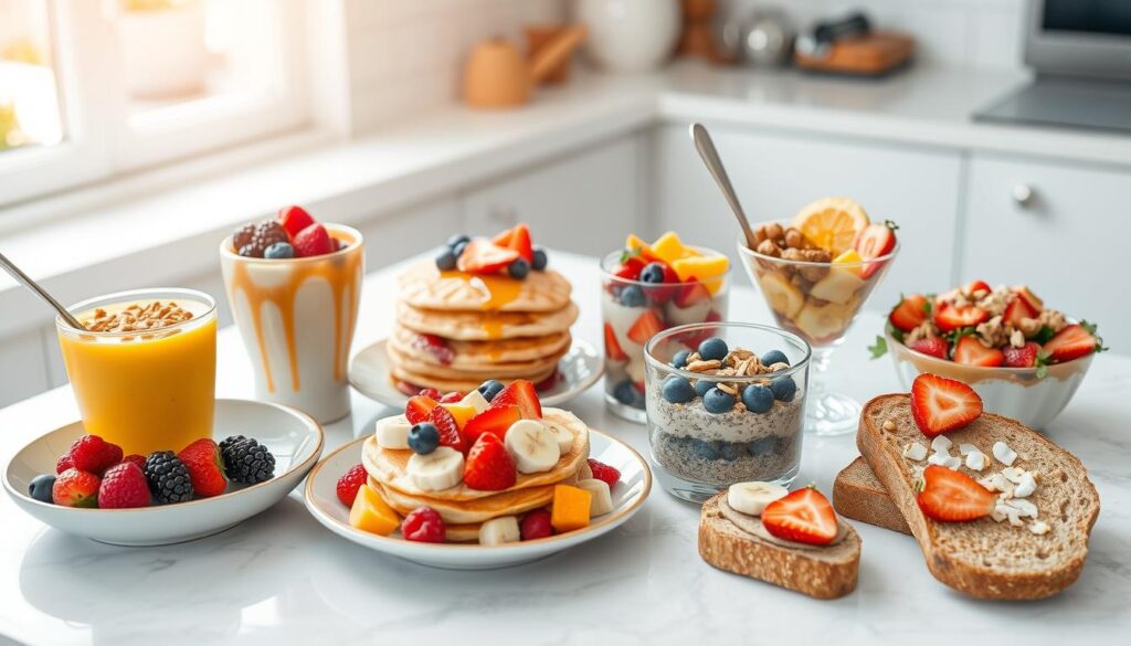 healthy sweet breakfast