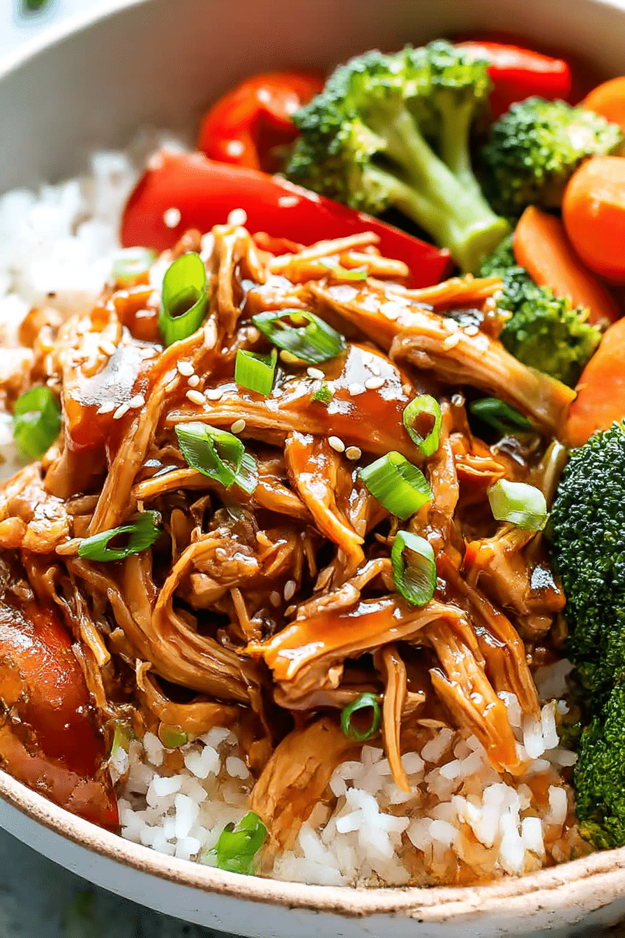 Crock Pot Teriyaki Chicken