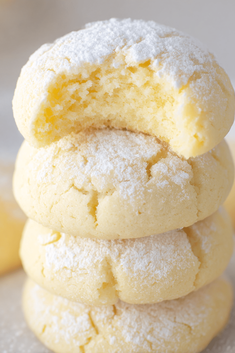Inside Look Cream Cheese Cookies with a Soft, Fluffy Bite