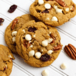 Chewy White Chocolate Pumpkin Cookie Recipe