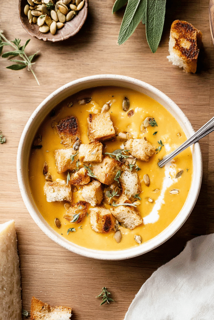 Roasted Butternut Squash Soup