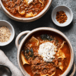 Cozy and Hearty One Pot Lasagna Soup Recipe