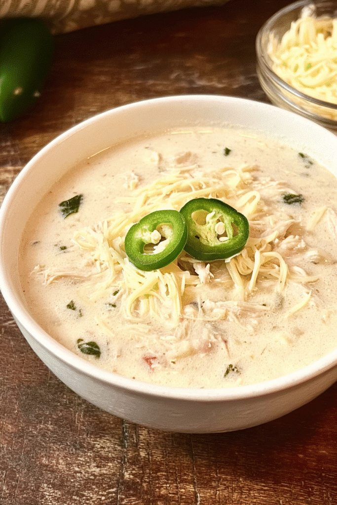 Creamy White Chicken Chili Recipe