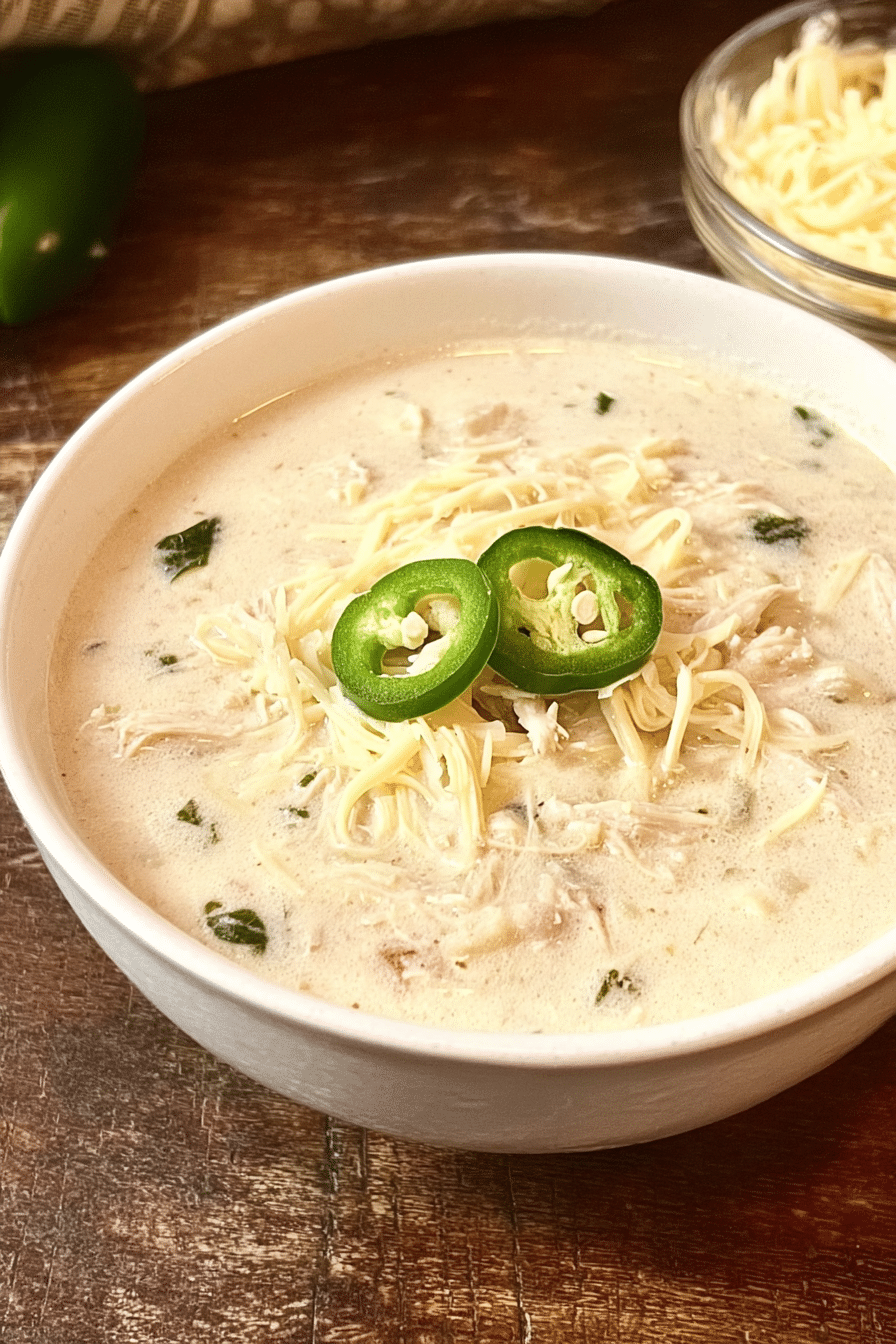 Creamy White Chicken Chili
