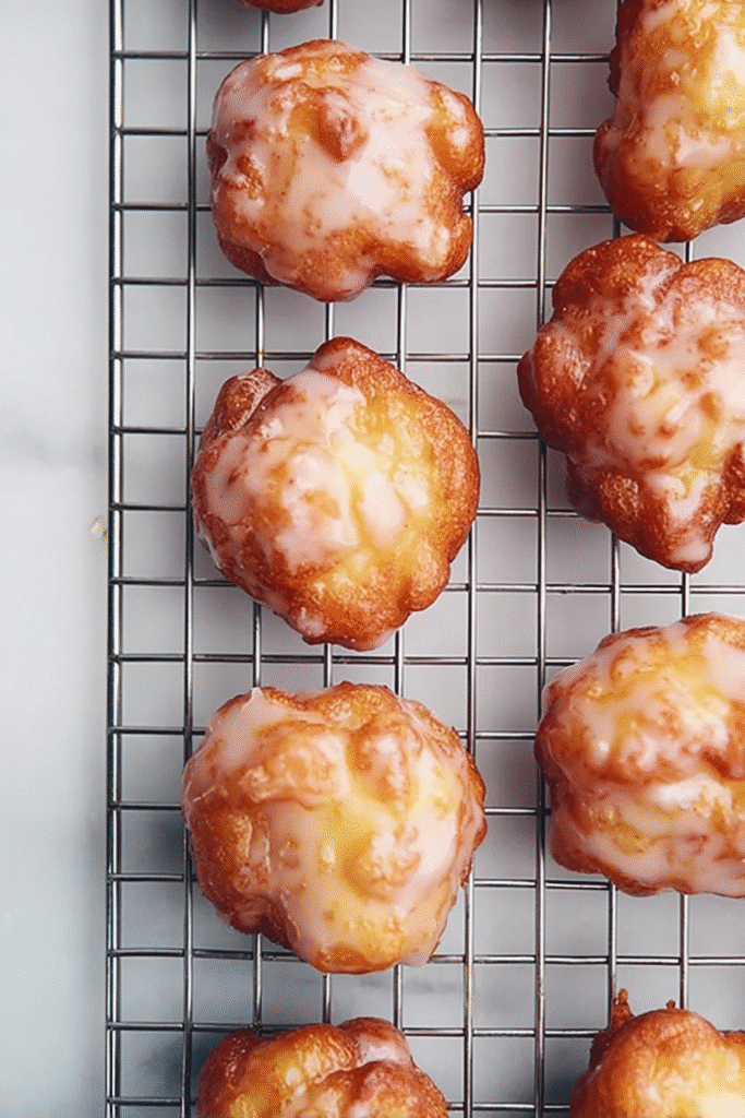 Air Fryer Apple Fritters
