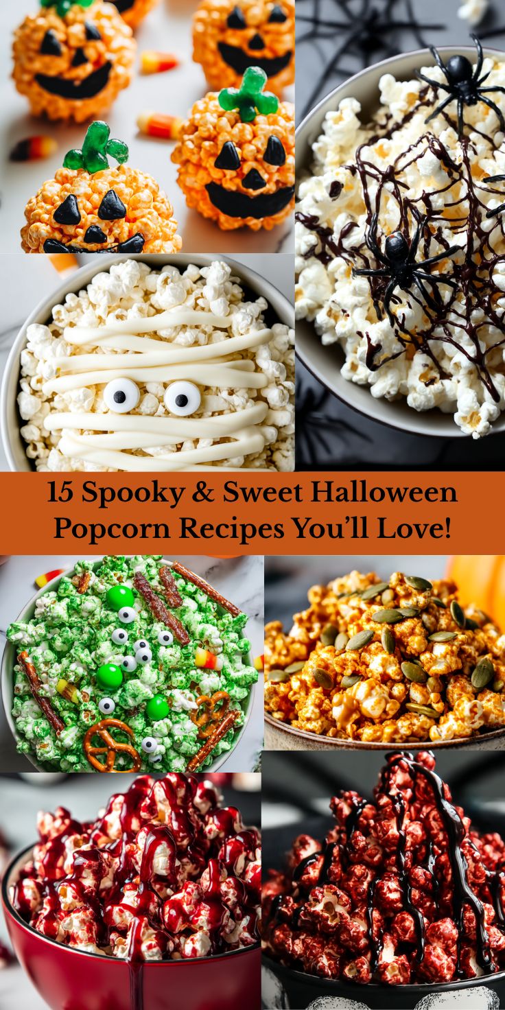 Halloween Popcorn Recipes