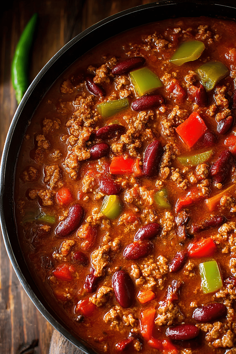 Classic Chili Recipe