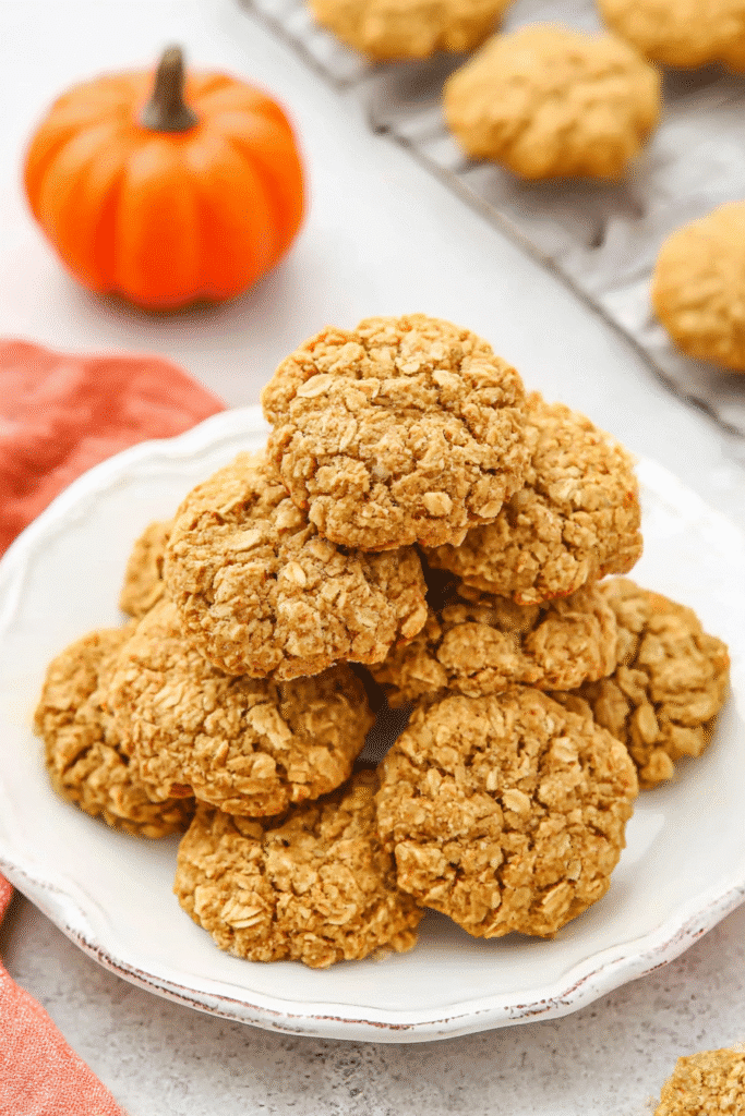 Pumpkin Oatmeal Cookies