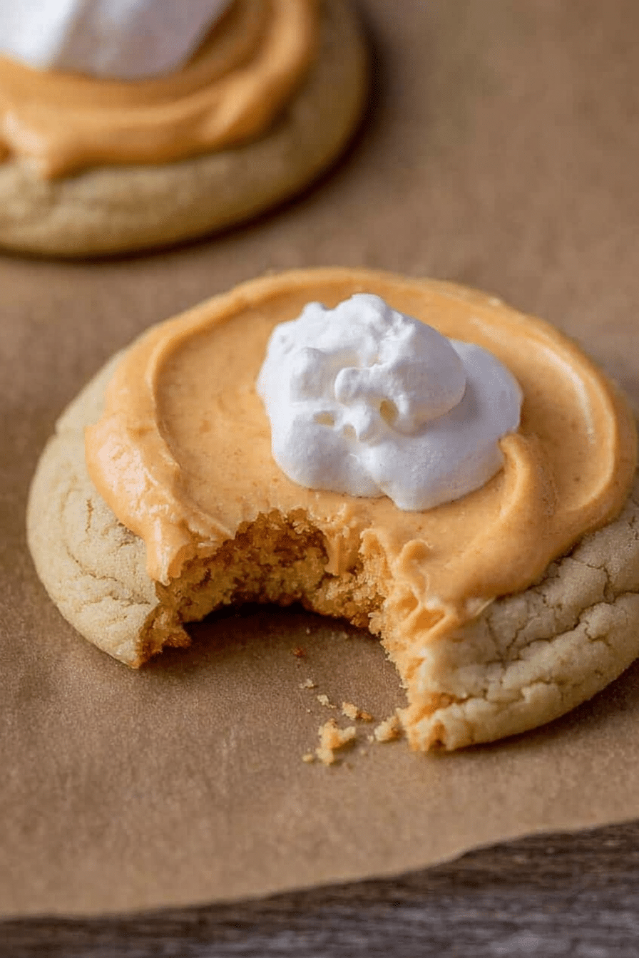 Crumbl Pumpkin Pie Cookies