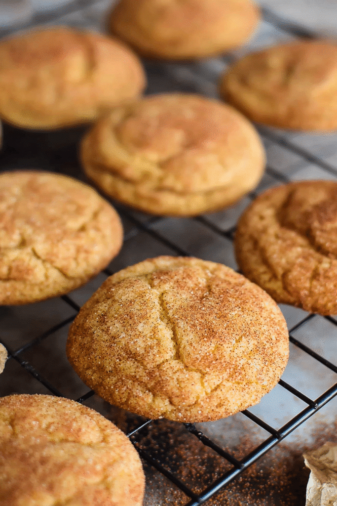 Soft Pumpkin Snickerdoodles