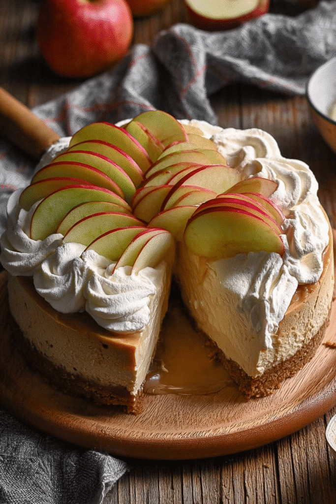 Apple Cider Cheesecake