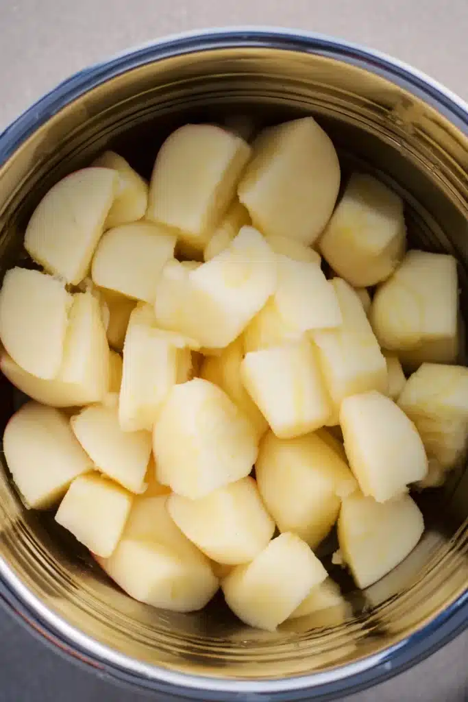 Fresh Apples Prepped for Italian Apple Cake