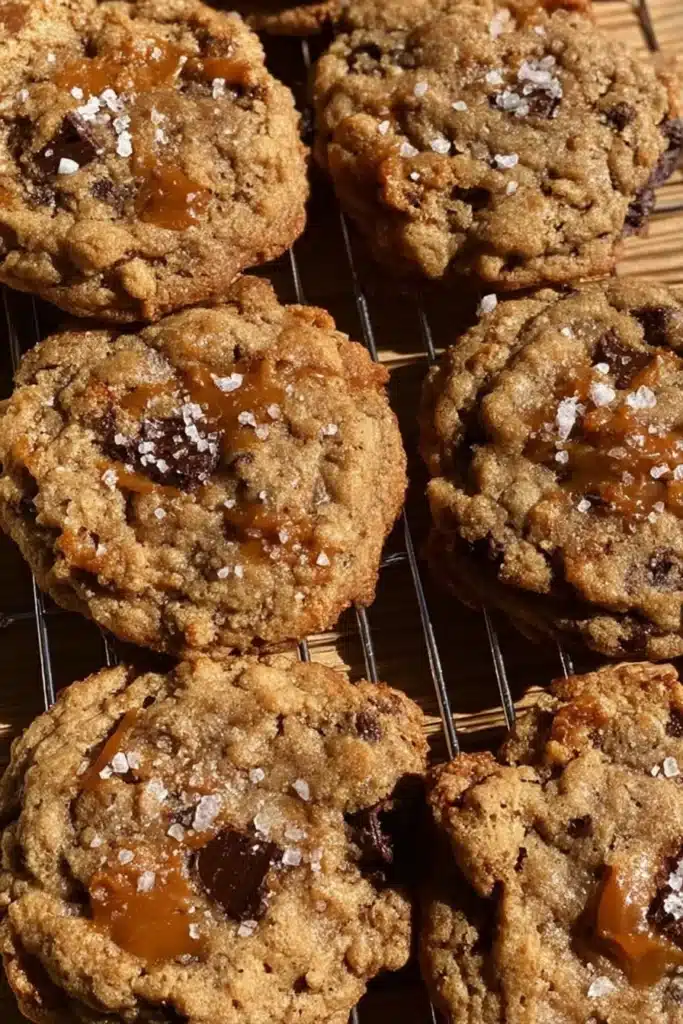 Apple Cider Caramel Cookies