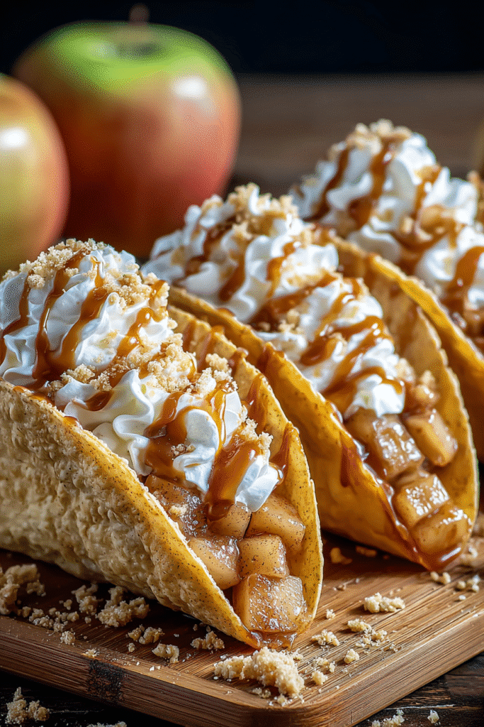 Apple Pie Tacos