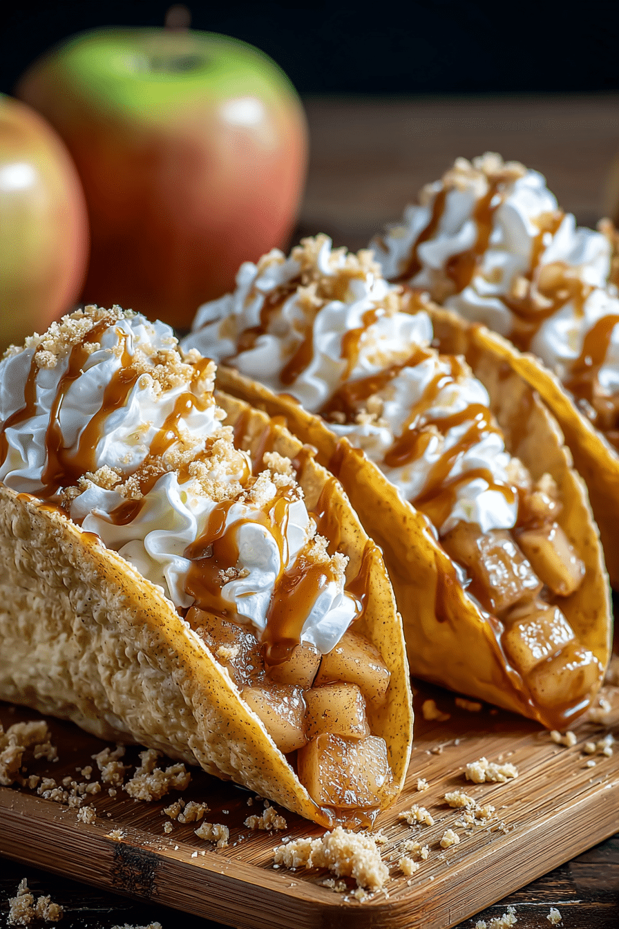 Apple Pie Tacos