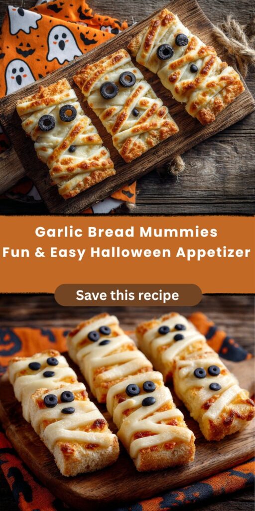 Garlic Bread Mummies