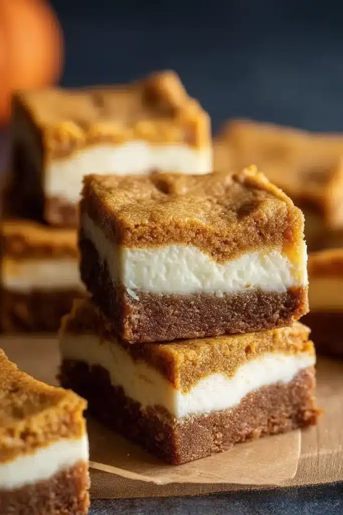 Pumpkin Cream Cheese Bars