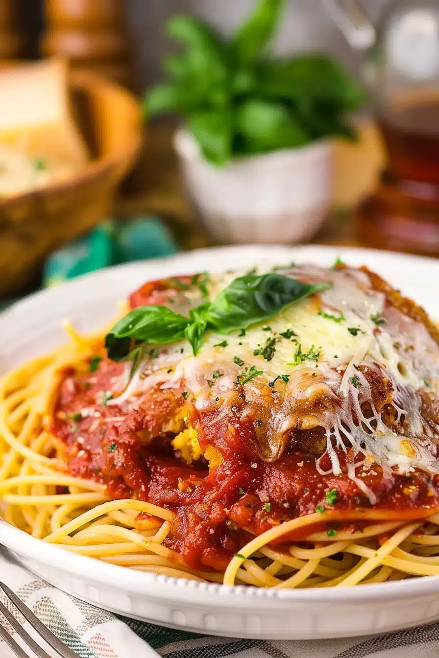 Crockpot Chicken Parmesan