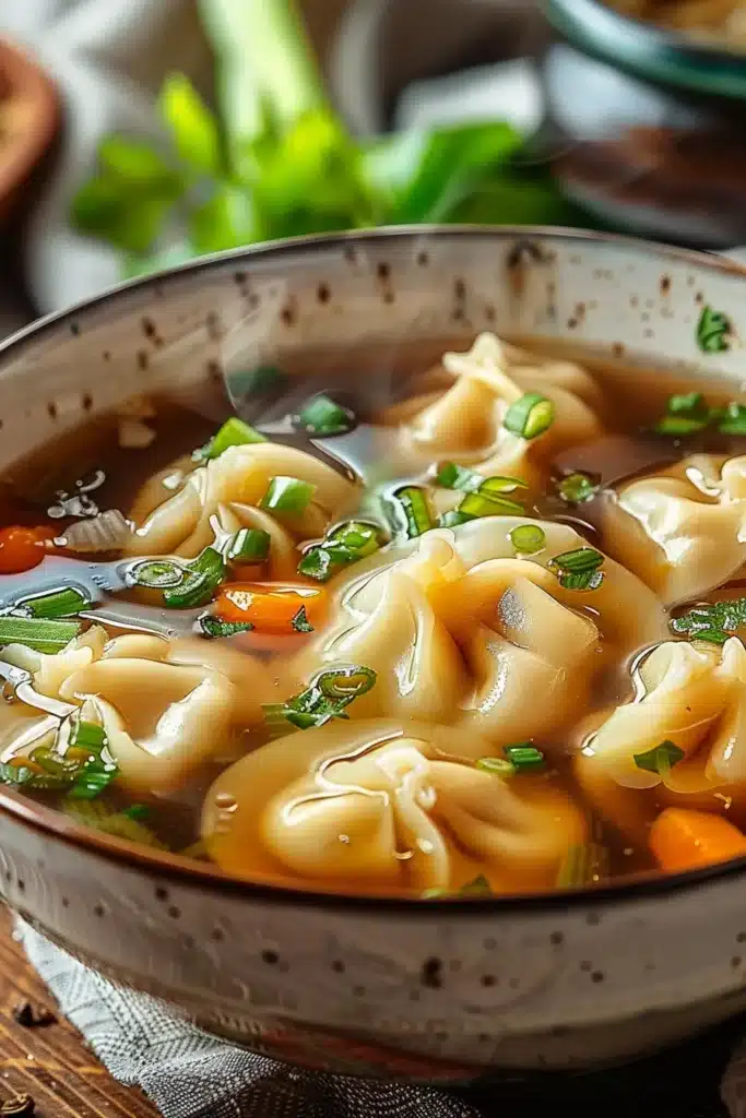 Comforting Potsticker Soup