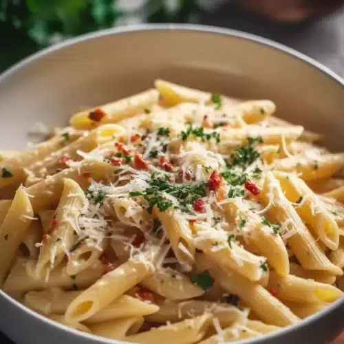 One Pot Creamy Garlic Pasta