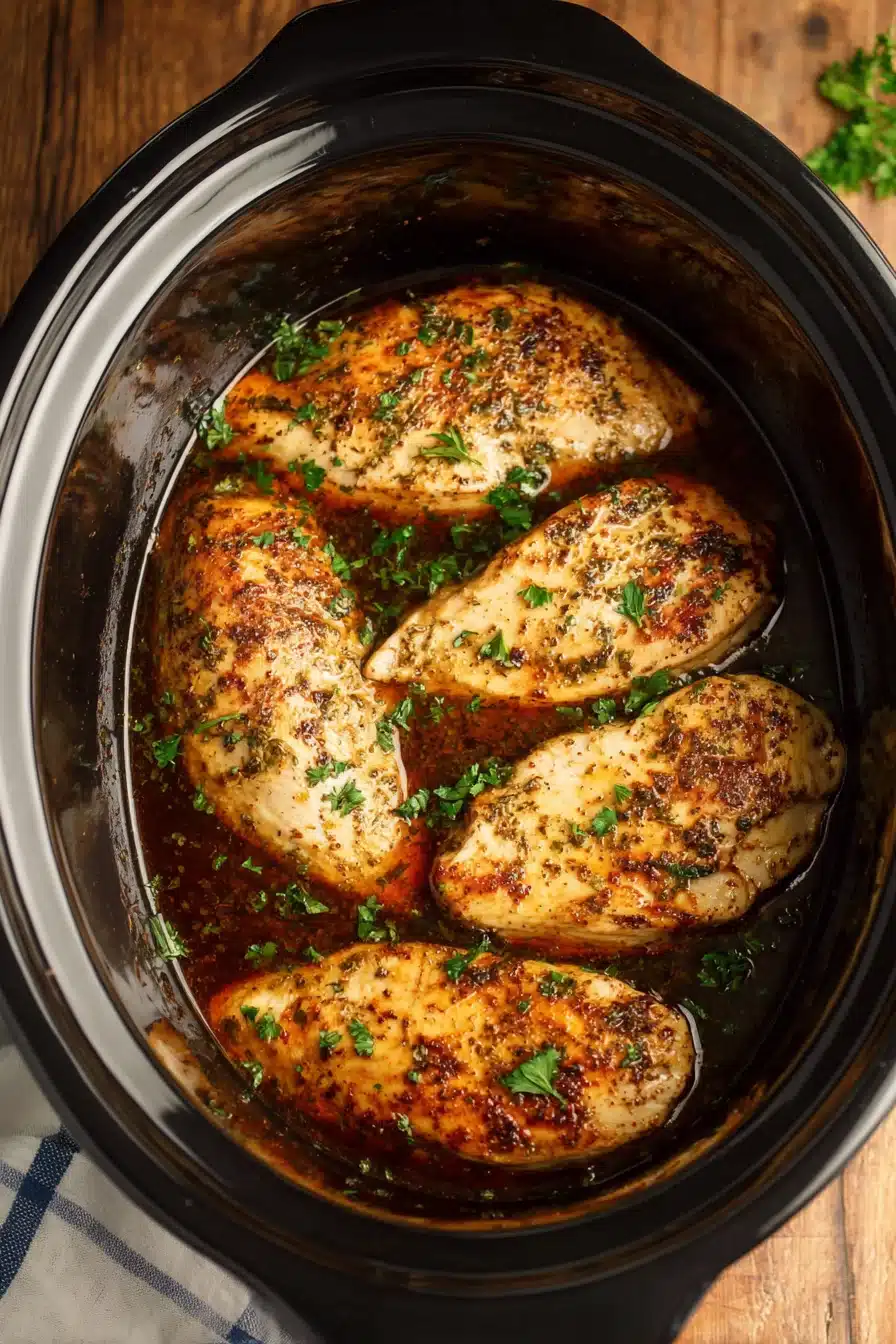 Slow Cooker Chicken Breasts