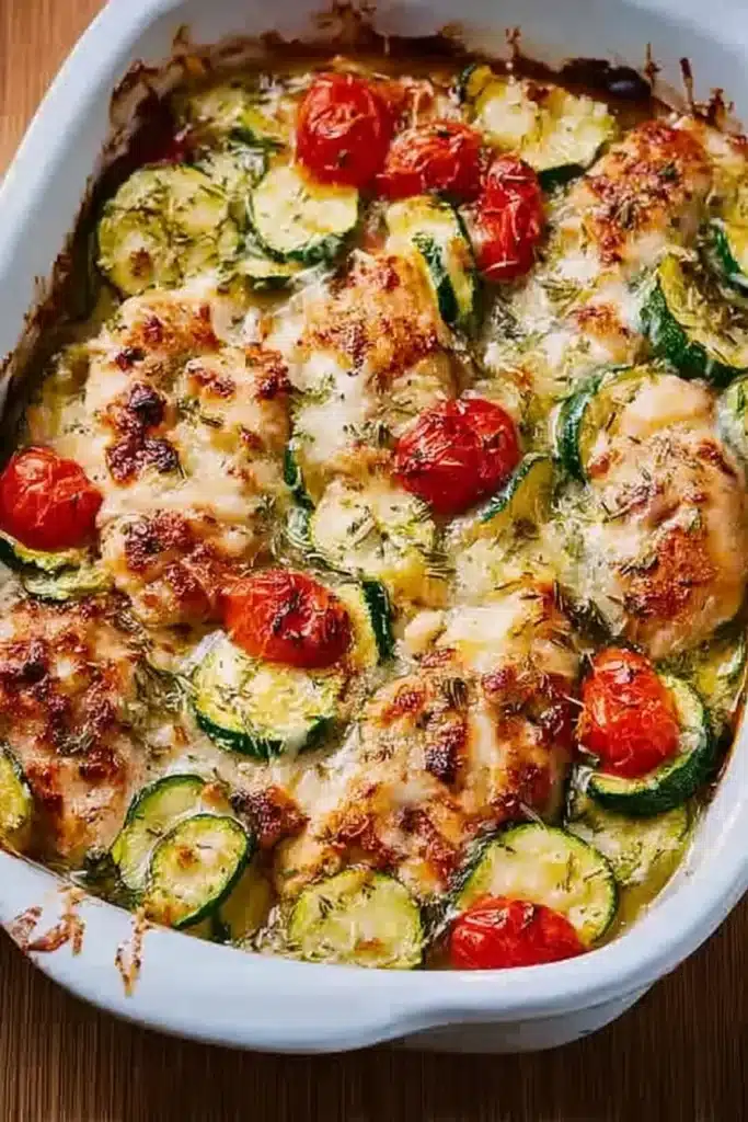 Mediterranean Chicken Zucchini