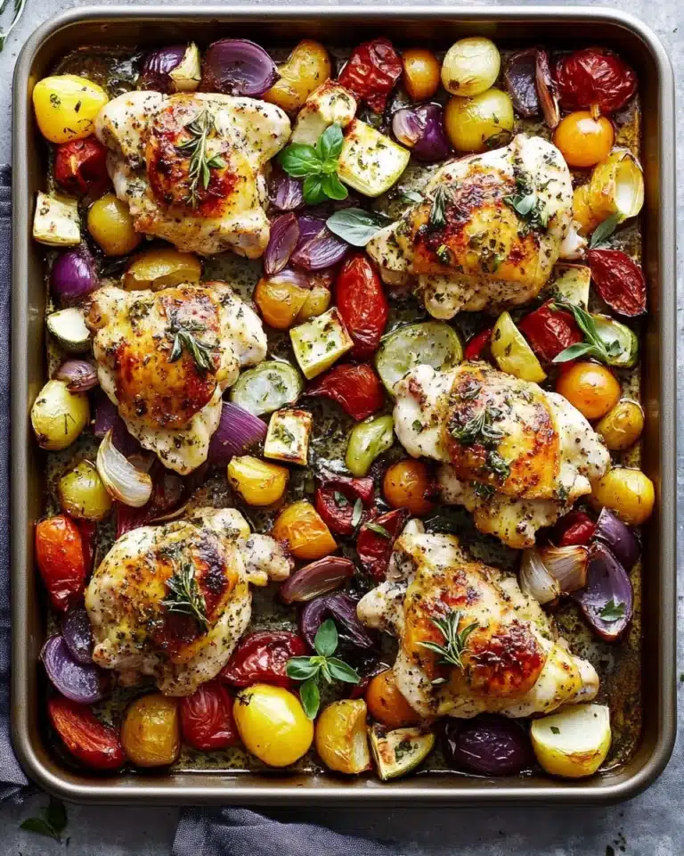 Greek Sheet Pan Chicken