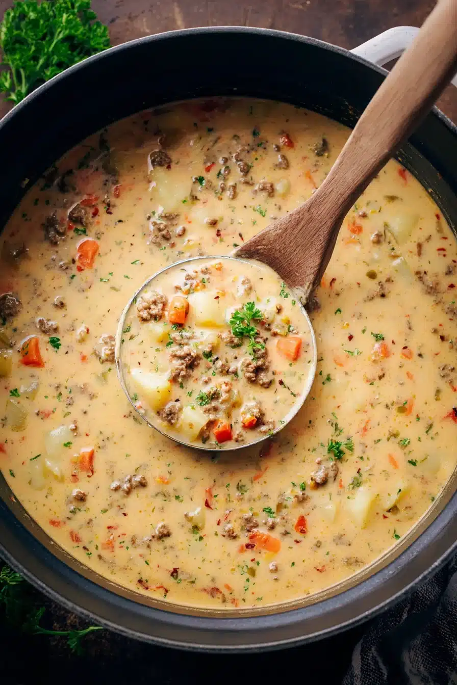 Hearty Sausage Potato Soup