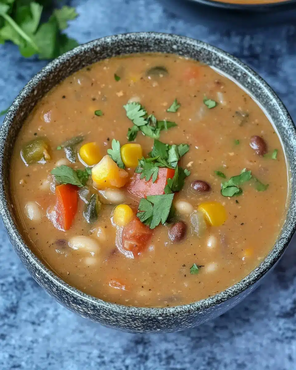 Mexican Pinto Bean Soup