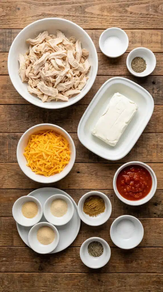 Ingredients To make baked cream cheese chicken taquitos