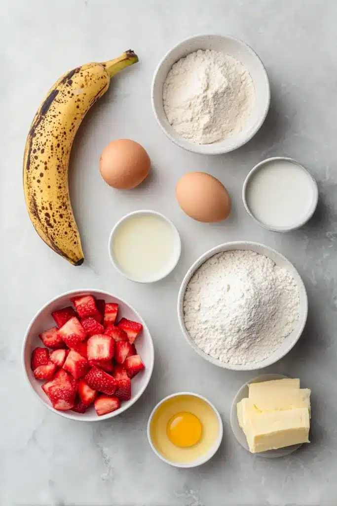 Strawberry Banana Muffin