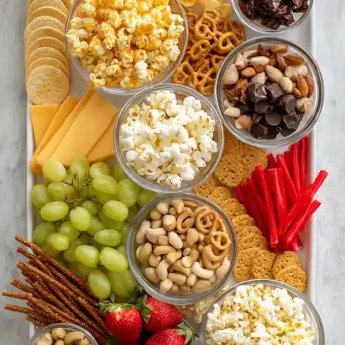 Movie Night Snack Board