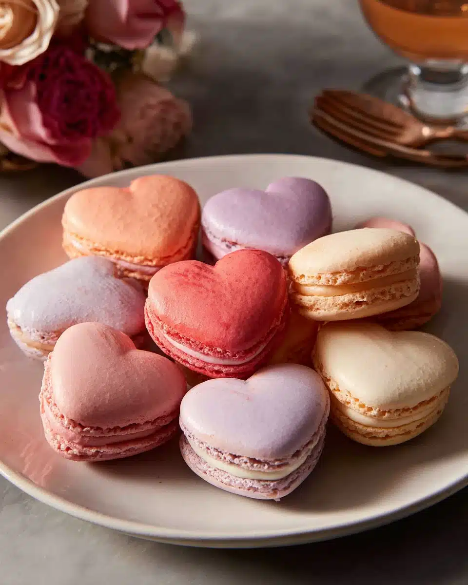 Heart-Shaped Valentine Macarons: Easy and Delightful Treats