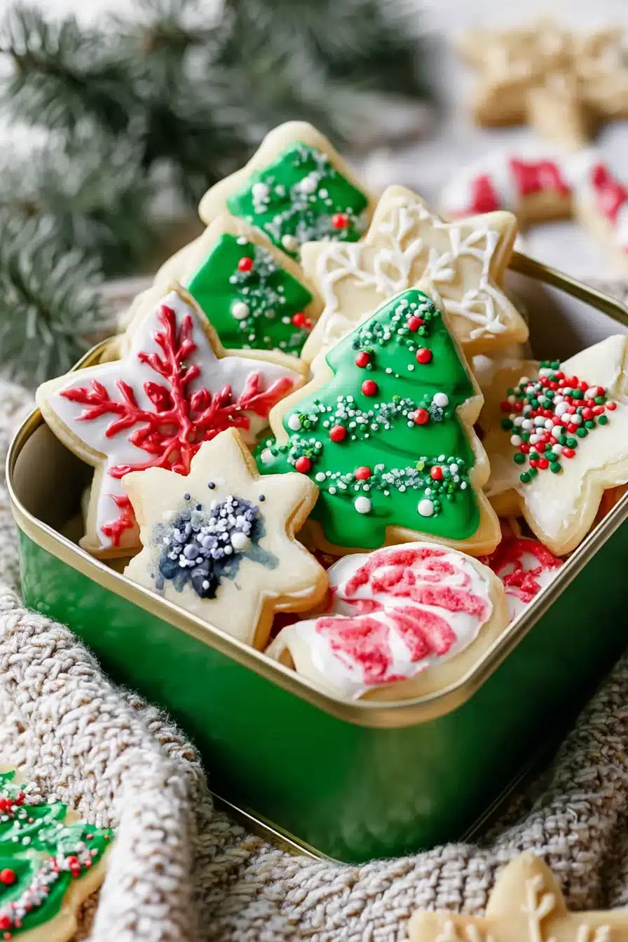 Soft Cut Out Sugar Cookies