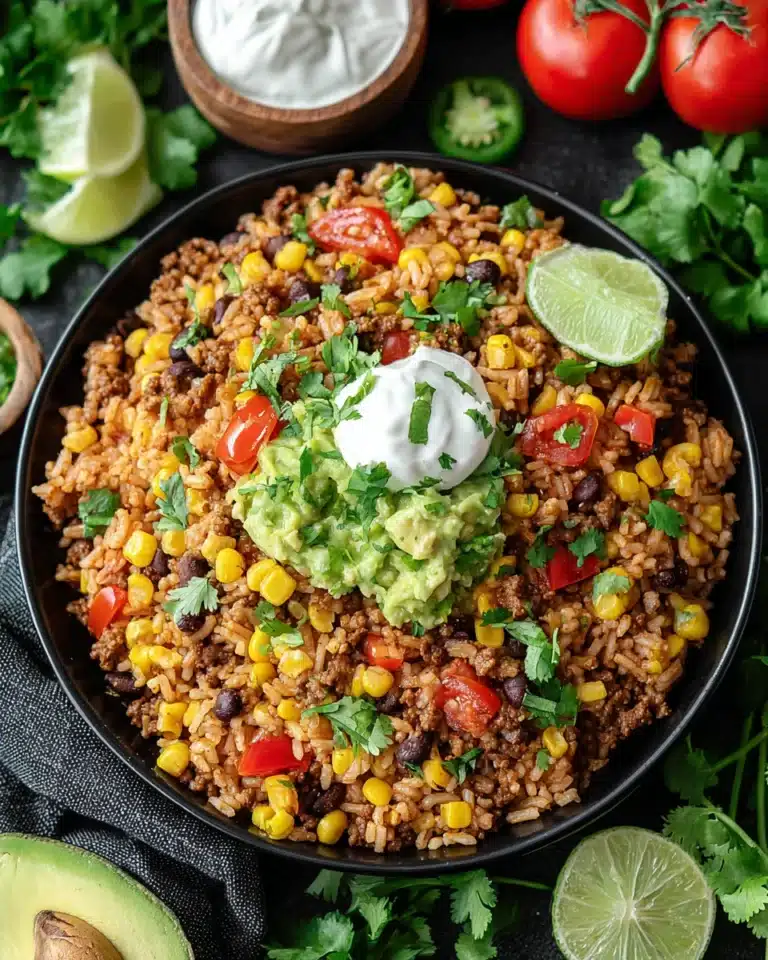 Taco Rice Bowl