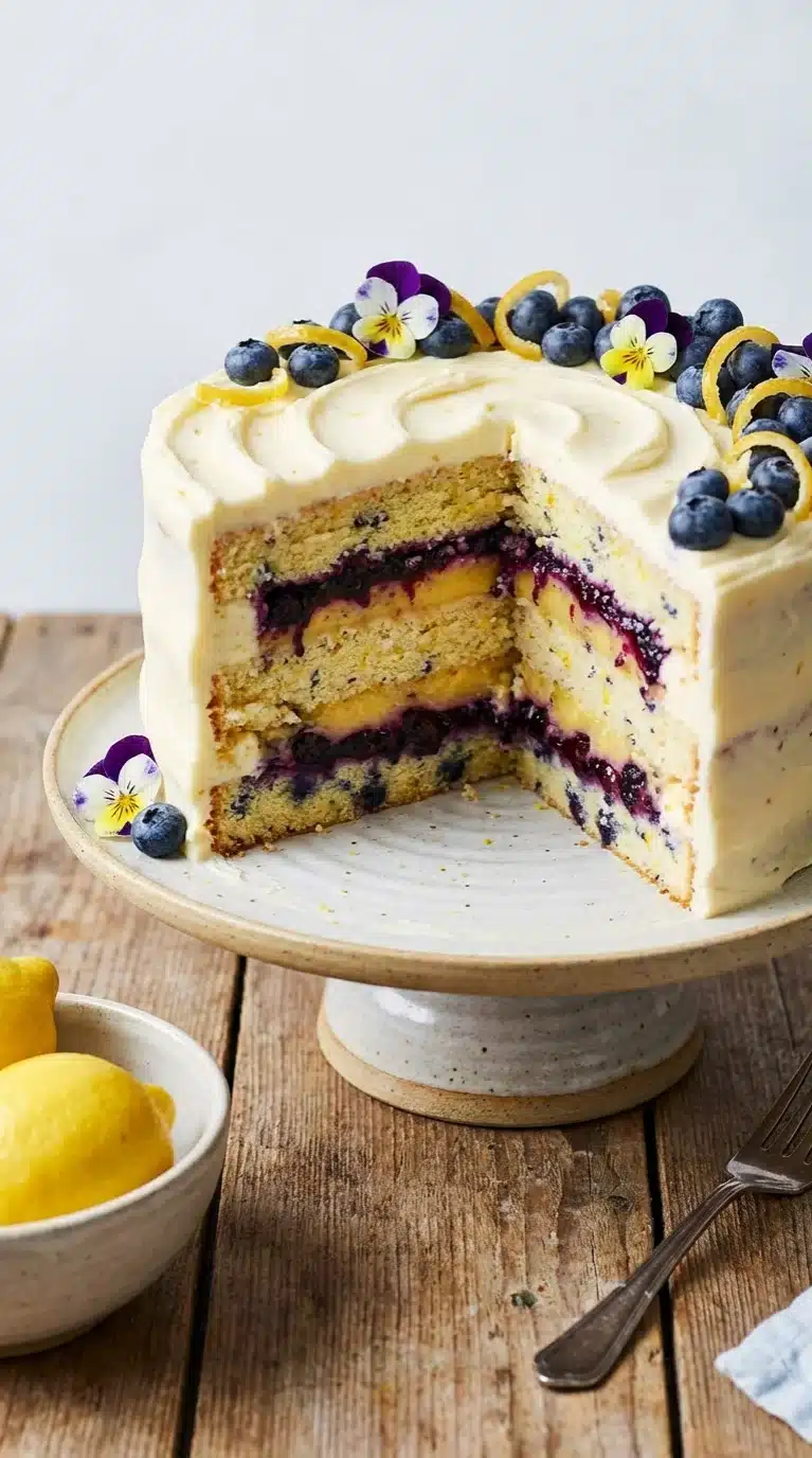 Easy Blueberry Cake with Lemon: A Delightful Treat
