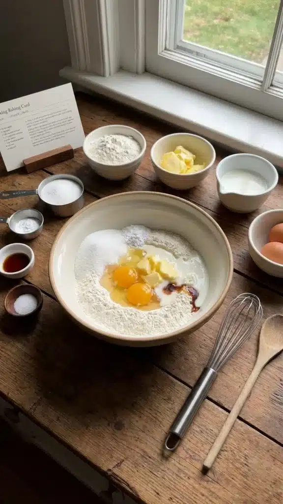 Key Ingredients for S mores Cake