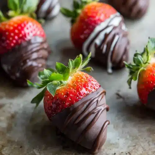 Delicious chocolate covered strawberries recipe for any occasion.