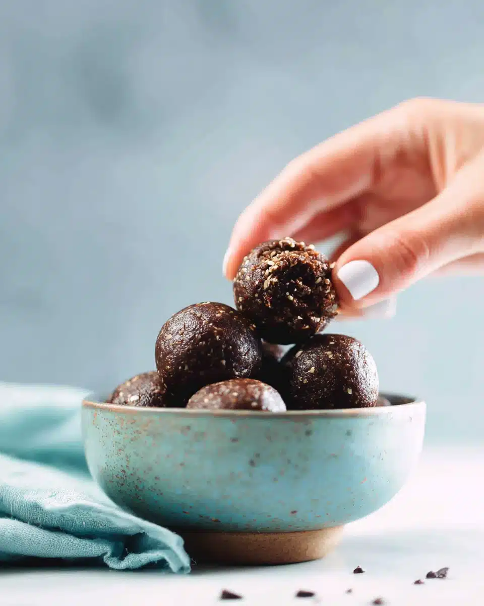 Easy Chocolate Energy Balls for a Healthy Snack
