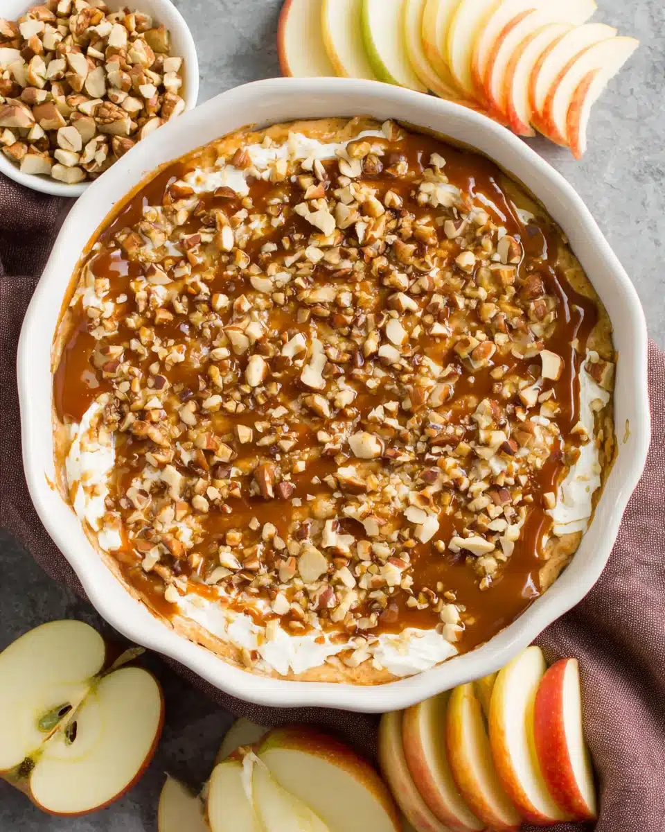 Cream Cheese Caramel Apple: Easy & Delightful Dip