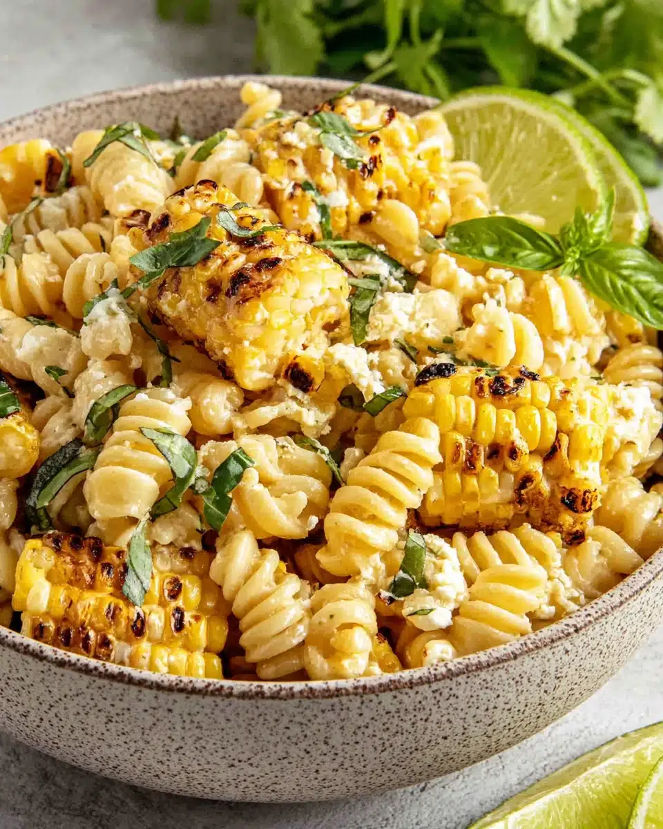 Creamy Street Corn Pasta Salad: A Quick Delight