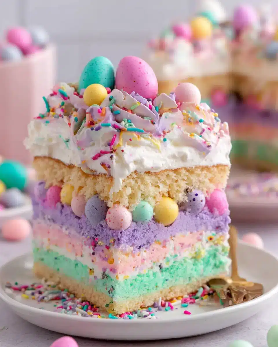 Hands down, this is the only cake my hubby will eat for Easter!