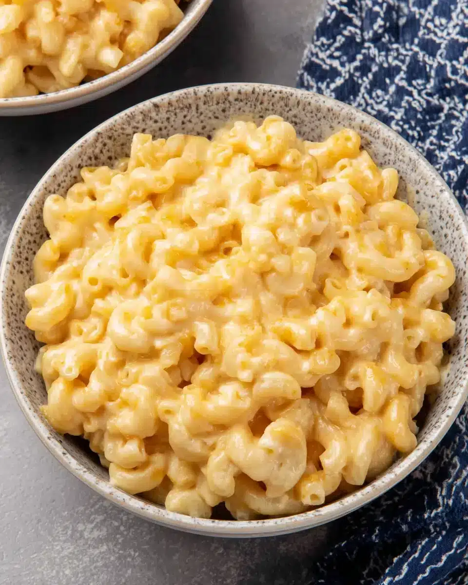 Delicious homemade mac and cheese, a perfect comfort food.